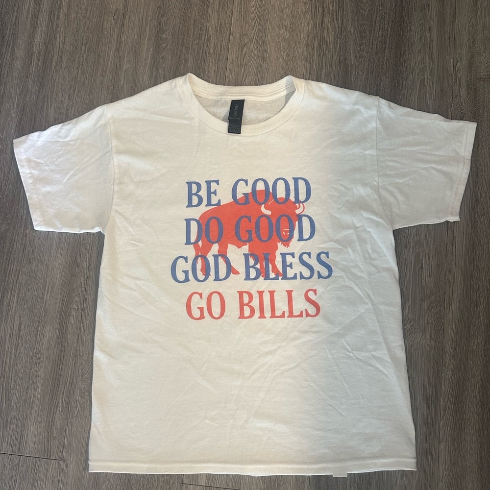 Buffalo Bills White Baby Tee